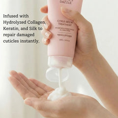 Nature's Dazzle Nature’s Dazzle Hinoki Cypress (White musk) Shampoo & Citrus Brew Treatment