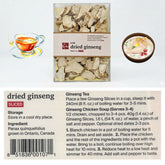 Canadian Dried Ginseng Slices 150g