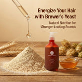 Nature’s Dazzle Korean Citrus Brew Shampoo 16.9 fl oz – Brewer's Yeast & Biotin for Thinning Hair, Volumizing Scalp Care, Sulfate Free, Salicylic Acid, Grapefruit Scent