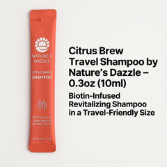 Citrus Brew Travel Shampoo 01
