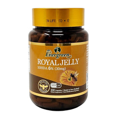 Evergreen Royal Jelly 300 capsules bottle