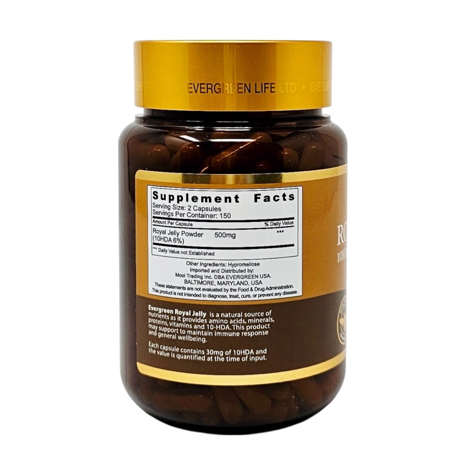Royal Jelly supplement with 10-HDA – immune and vitality support