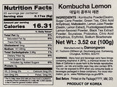 Daily Kombucha Lemon Tea 20 Sticks