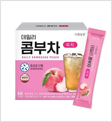 Daily Kombucha Peach Tea