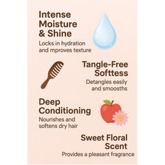 Silky hair conditioner with floral fragrance – 135 fl. oz family size