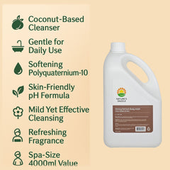 Gentle body cleanser with foam and floral aroma – Nature's Dazzle