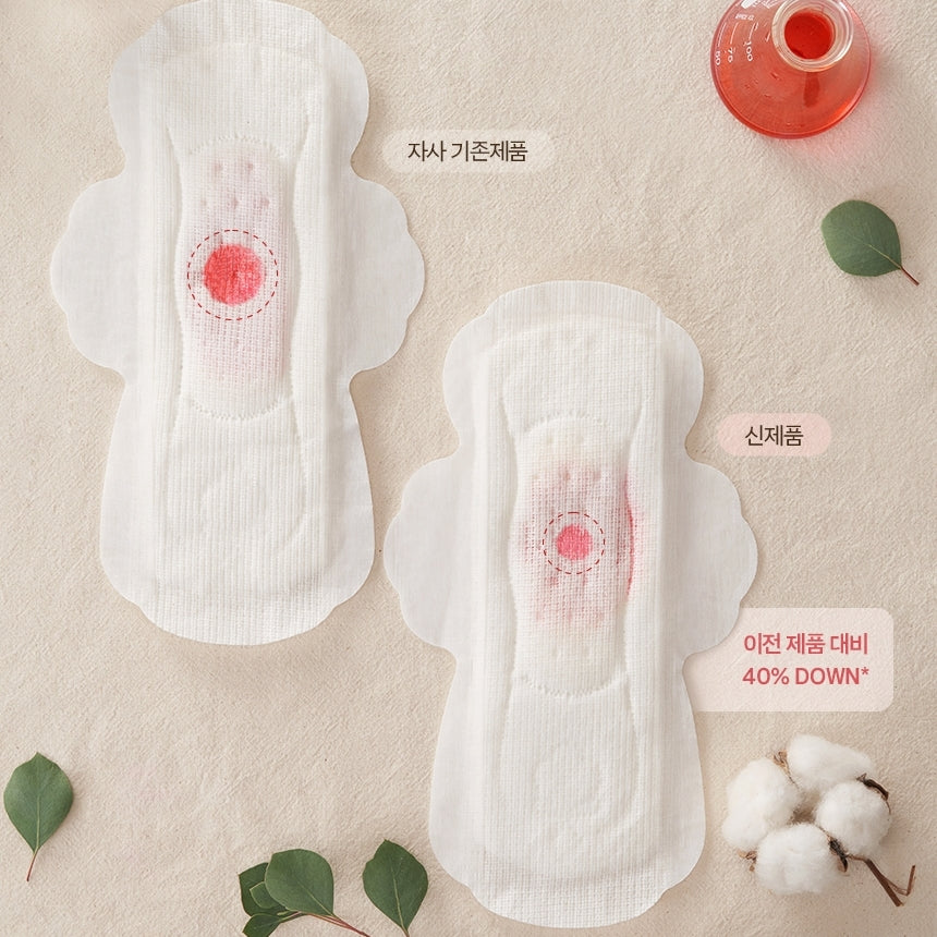 100% organic cotton cover feminine pads โ Goodfeel natural care 01
