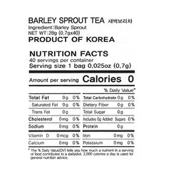 Ssanggye Barley Sprout Tea/ 쌍계명차 새싹보리