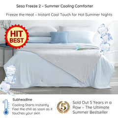 Freeze 2 – Summer Cooling Comforter