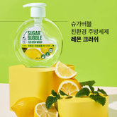 Plant-based lemon dish soap – Sugar Bubble eco-friendly cleaner