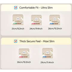 Goodfeel Organic Cotton Cover & Vegan Sanitary pad & Ultra Slim wing