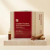 Sahm Canadian Premium Red Ginseng Extract 30x80ml pouches and packaging