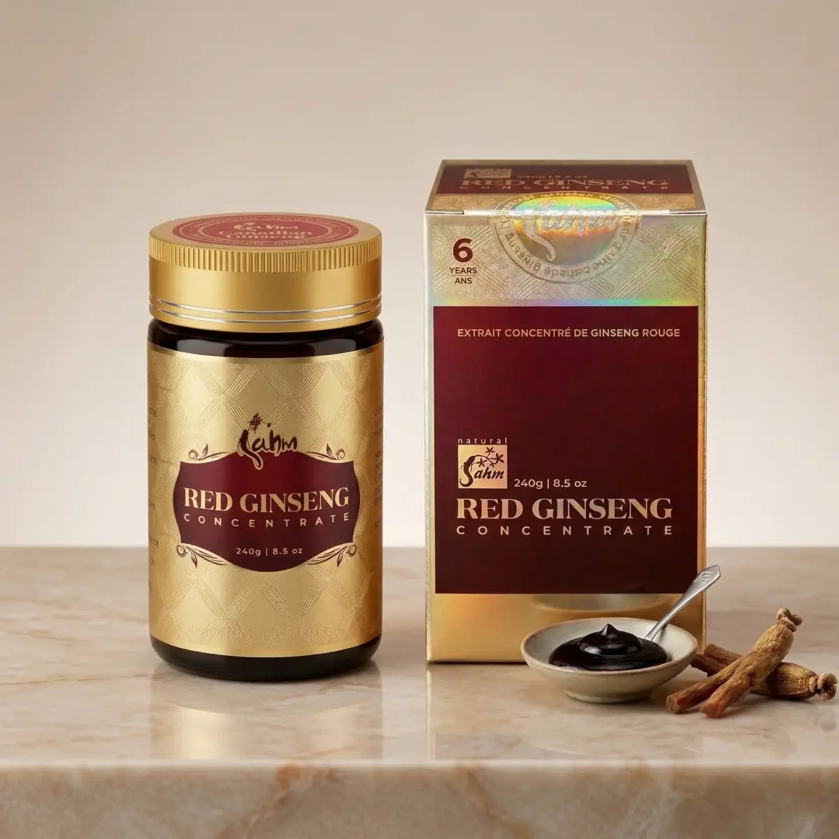 Canadian Red Ginseng Cooling Adaptogen | 프리미엄 홍삼정 | KOSBEE