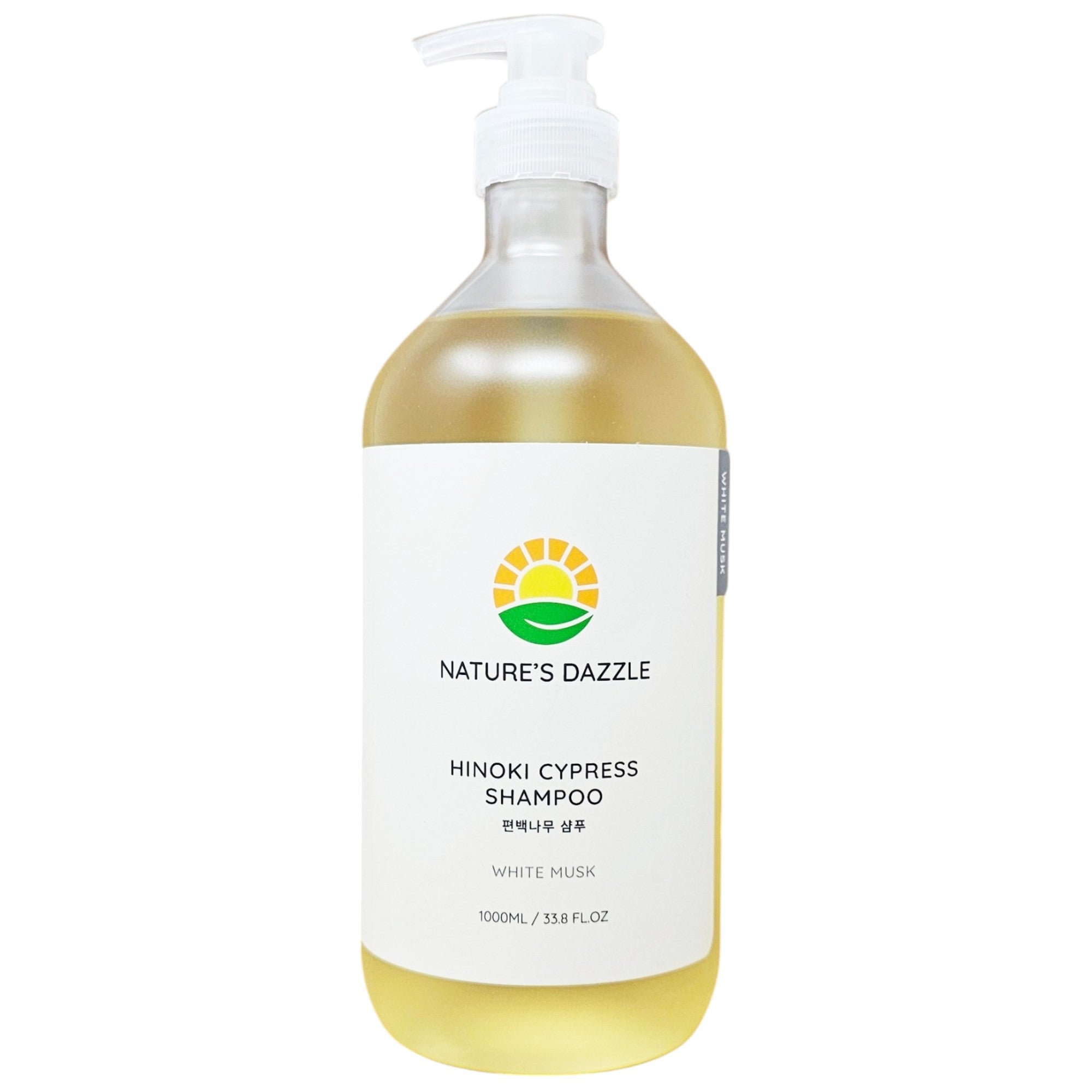 Nature's Dazzle Hinoki Cypress Shampoo - White Musk