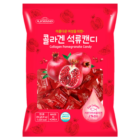 Ilkwang Collagen Pomegranate candy  (250G)