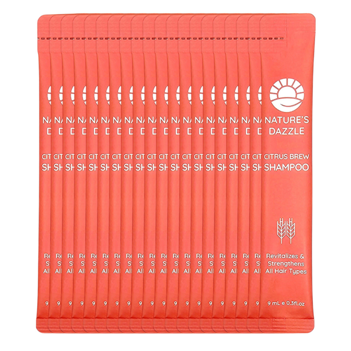 
Citrus Brew Travel Shampoo 20 pack