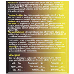 World vita Albumin 180 Soft Gels