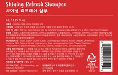 Nature's Dazzle Shining Refresh Shampoo With Pump 4000ML/135 fl. oz