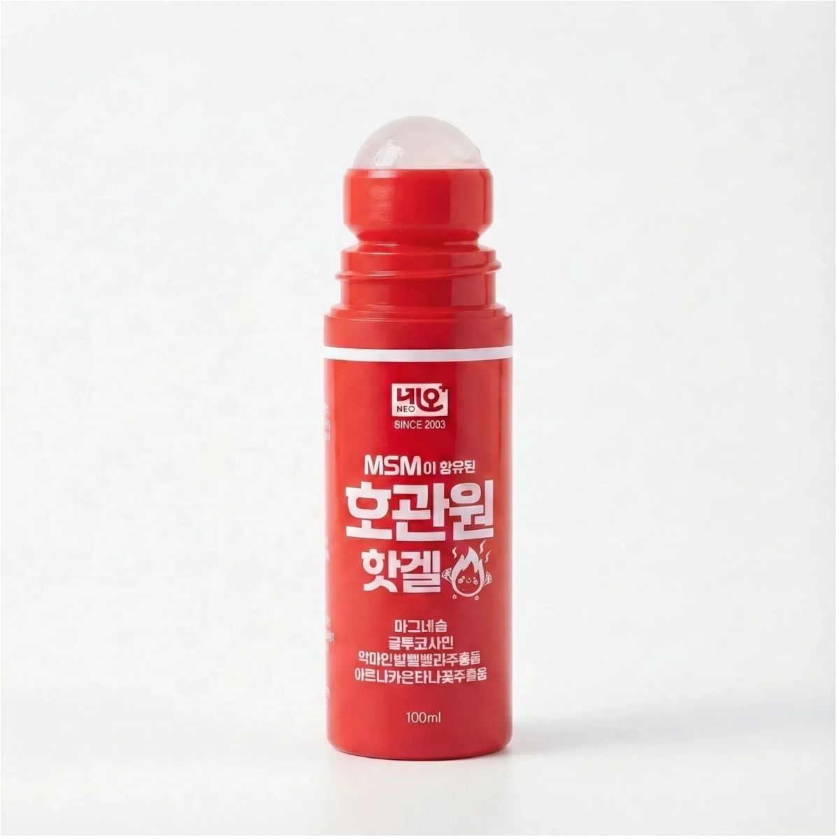 Hoguanwon Magnesium Hot Gel 100ml Soothing Warming Body Massage Care