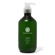 Nature's Dazzle Applemint Cool Relief Shampoo bottle, 16.9 fl oz, with green and white packaging and fresh mint accents.