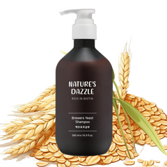 Nature's Dazzle Brewer's Yeast, Biotin & Protein Shampoo & Ninemila Calming beer Treatment