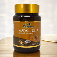 Evergreen Royal Jelly 10 HDA 6% (30mg) 300 Cap