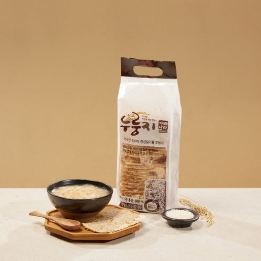 Korean Scorched Brown Rice Snacks Nurungji  1kg 현미누룽지