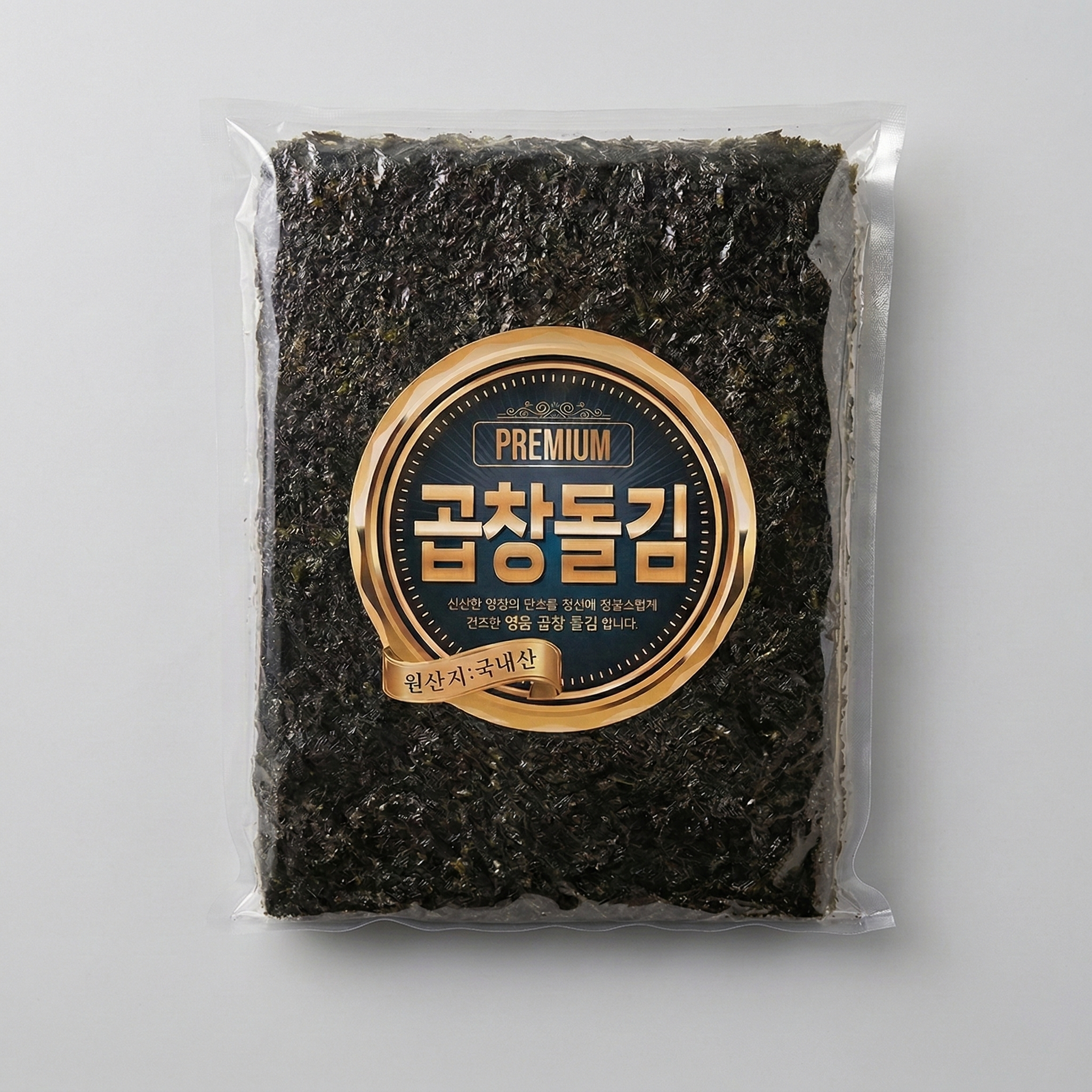 Premium Gopchang-Dol Dried Seaweed - 30 Full Sheets, 3.81 oz