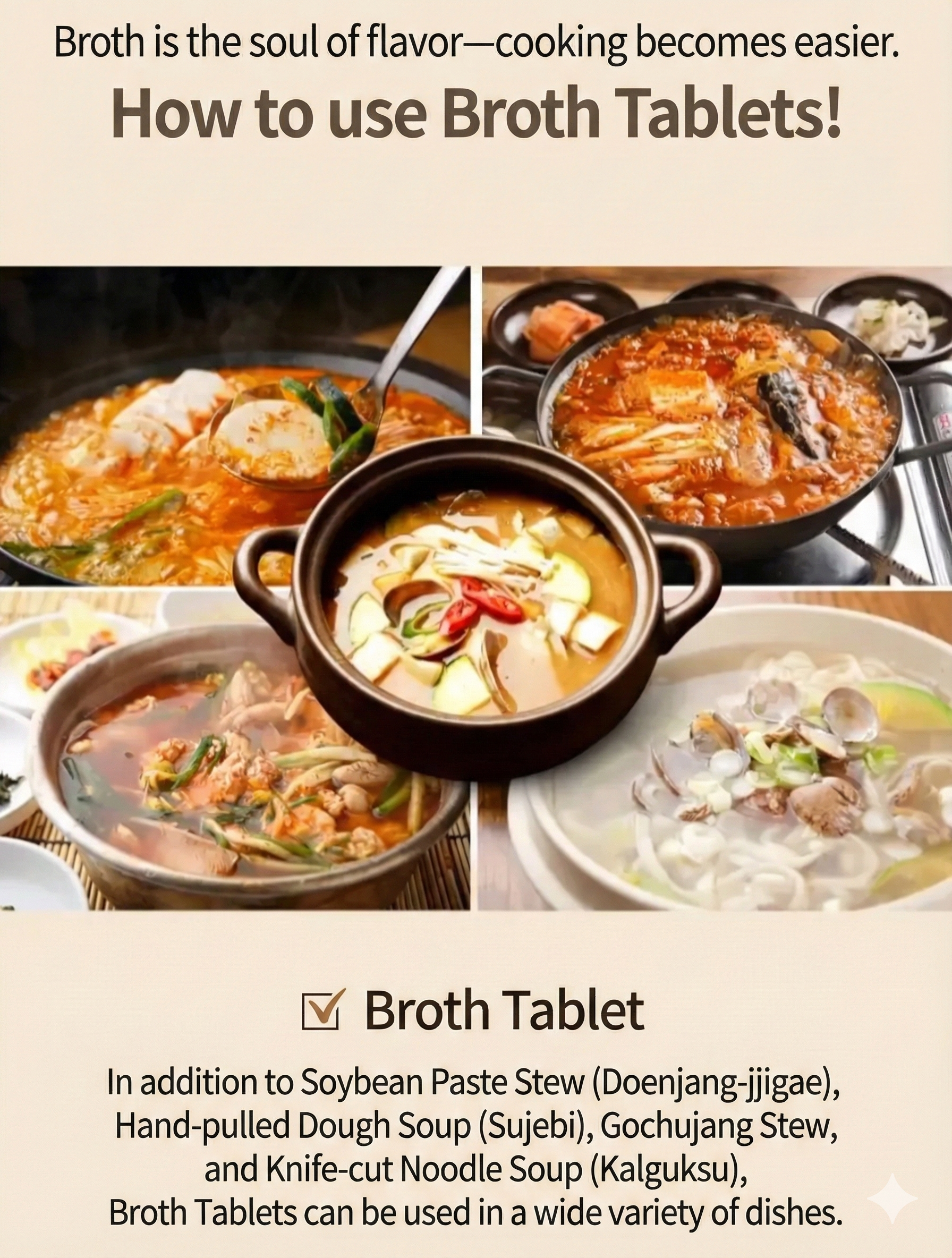 Kosbee Korean anchovy soup stock coins, 70g, showing 20 small dried anchovy pieces for broth flavoring