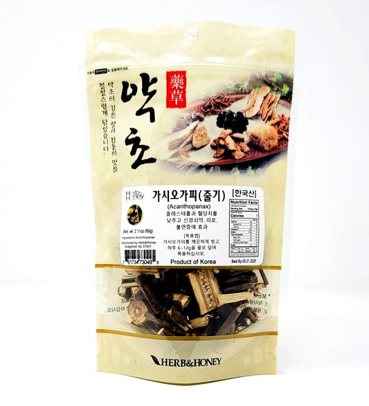 Korean Siberian Ginseng(Acanthopanax) 2.11oz/60g 가시오가피(줄기) 五加