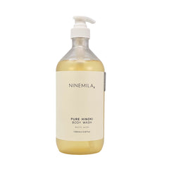 Ninemila Pure Hinoki cypress Body Wash - Vegan 1000ML/33.8 fl. oz  White musk scent