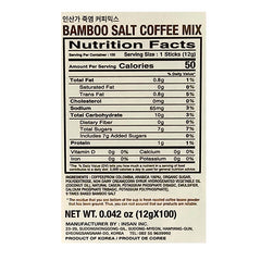 Bamboo Salt Coffee Mix 인산家 죽염 커피 믹스 (12gx100)