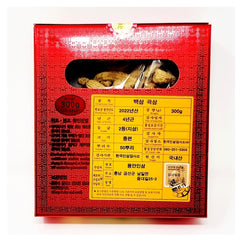 Korean Ginseng 4 Years old 백삼 (300g/10.58 oz)