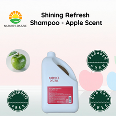 Nature's Dazzle Shining Refresh Shampoo With Pump 4000ML/135 fl. oz