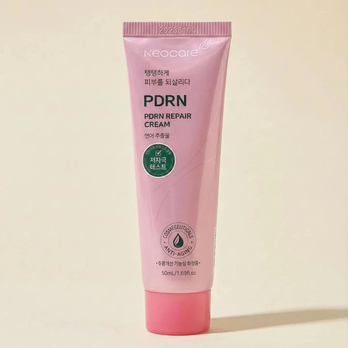 Korean PDRN Cream by Neocare, a 1.69 fl oz salmon-DNA face moisturizer — Product of Korea
