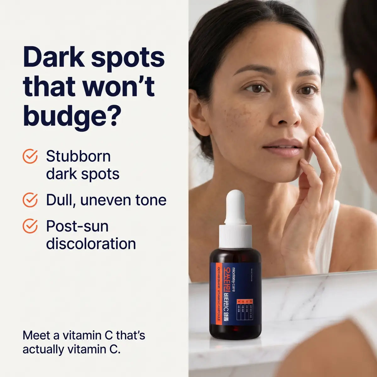 Orthotamin vitamin C ampoule — brightening care for dull-looking skin tone