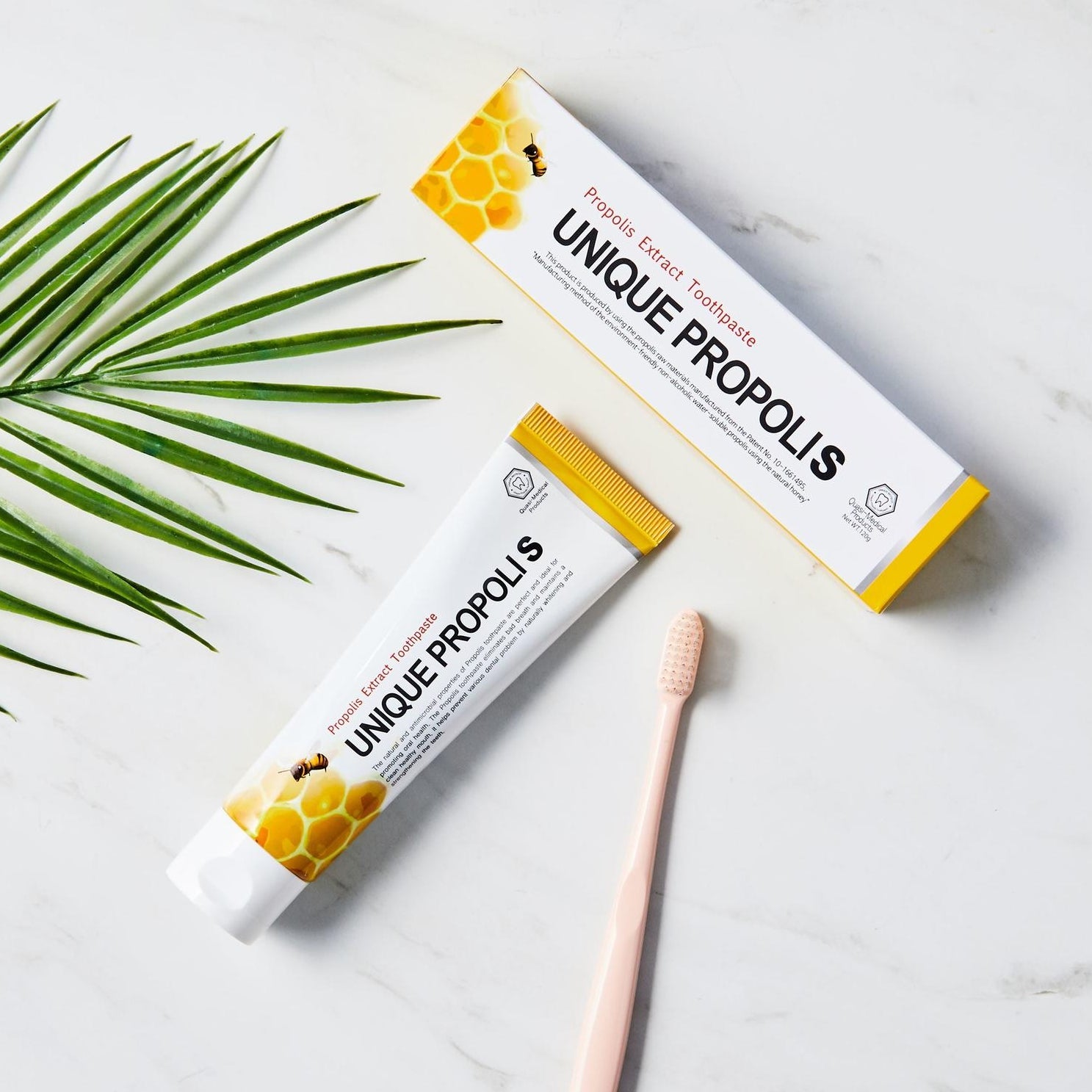Unique Water-Soluble Propolis Toothpaste 120g, Gum Care (유니크 수용성 프로폴리스 치약)