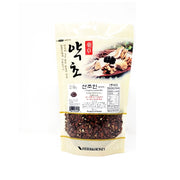 Korean sour jujube seed (Suan Zao Ren, 산조인) whole dried seeds — Product of Korea