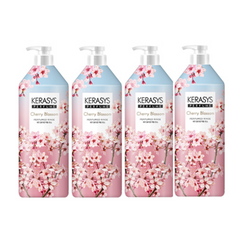 Kerasys Cherry Blossom Perfume Conditioner  1000ml/33.8 fl. oz x4Pcs