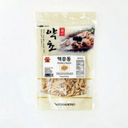 KOSBEE Korean Liriope Root (Snake's Beard) 6 oz pouch, a caffeine-free herbal tea for natural respiratory support and deep hydration.