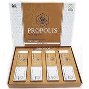 Dr. Propol Korean propolis toothpaste gift set, four 180 g tubes in a gold box