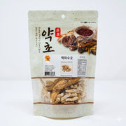 Kosbee Korean Cynanchum wilfordii root (백하수오) in a resealable pouch, designed for natural menopause support.