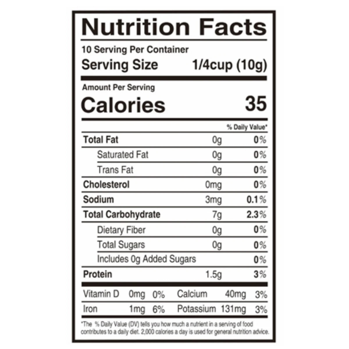Nutrition facts and supplement information label for KOSBEE Korean Eucommia Bark herbal tea package