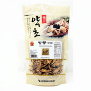 Korean Ledebouriella Root (Siler Root) by KOSBEE, 3.5 oz bag of dried traditional herbal supplement for wellness.