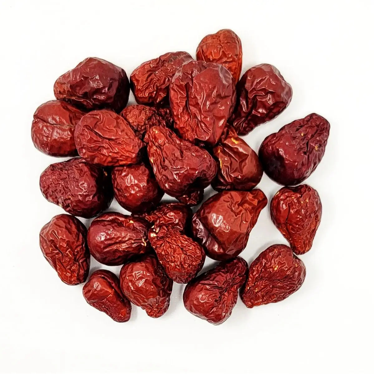 Kosbee California Sun Dried Red Dates, premium herbal jujube, shown in a clear image of the dried red dates in packaging.