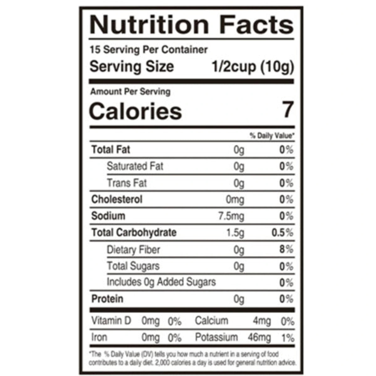 Nutrition facts and supplement information label for KOSBEE Korean Angelica Root herbal product