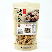 KOSBEE Korean Mountain Bellflower Root 4.23 oz package, showing dried herbs for traditional wellness tea