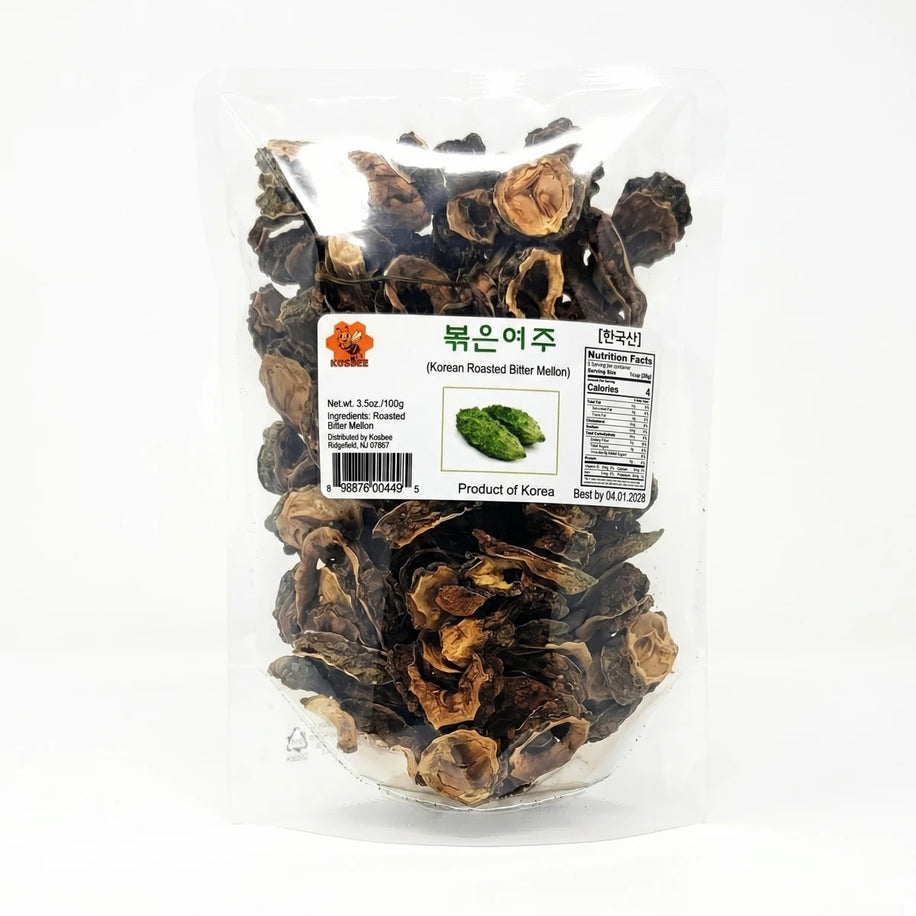 KOSBEE Premium Korean Roasted Bitter Melon - 3.5 oz