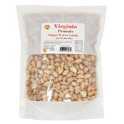 2 lb bag of Kosbee raw Virginia peanuts in super extra large size, perfect for home roasting. 코스비 생 버지니아 땅콩 슈퍼 엑스트라 라지 사이즈 2lbs.