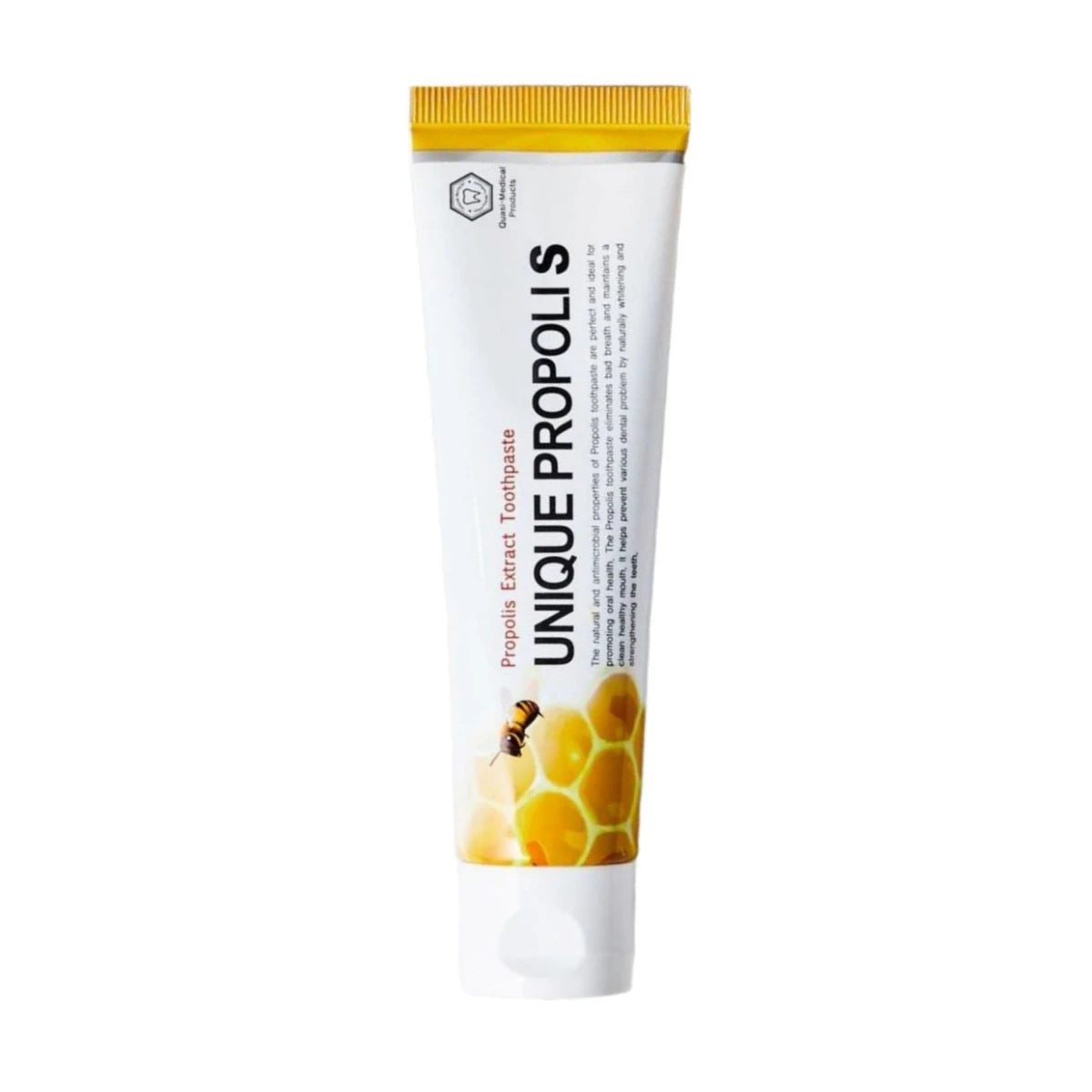 Unique Propoli S Fluoride-free Propolis Toothpaste 4.23oz for natural gum care.